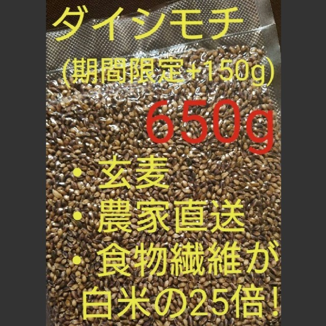 ダイシモチ 玄麦 食品/飲料/酒の食品(米/穀物)の商品写真