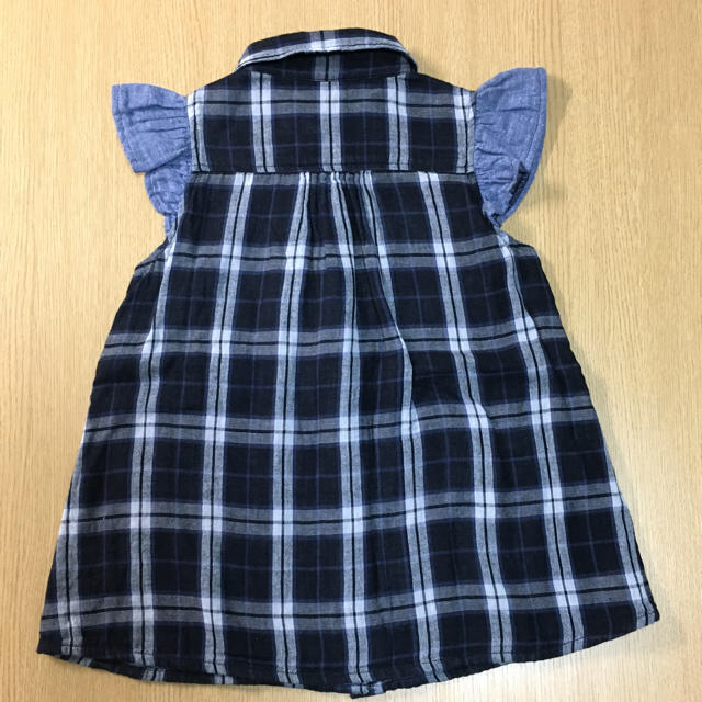 ベルメゾン(ベルメゾン)のダブルガーゼのブラウス キッズ/ベビー/マタニティのキッズ服女の子用(90cm~)(ブラウス)の商品写真