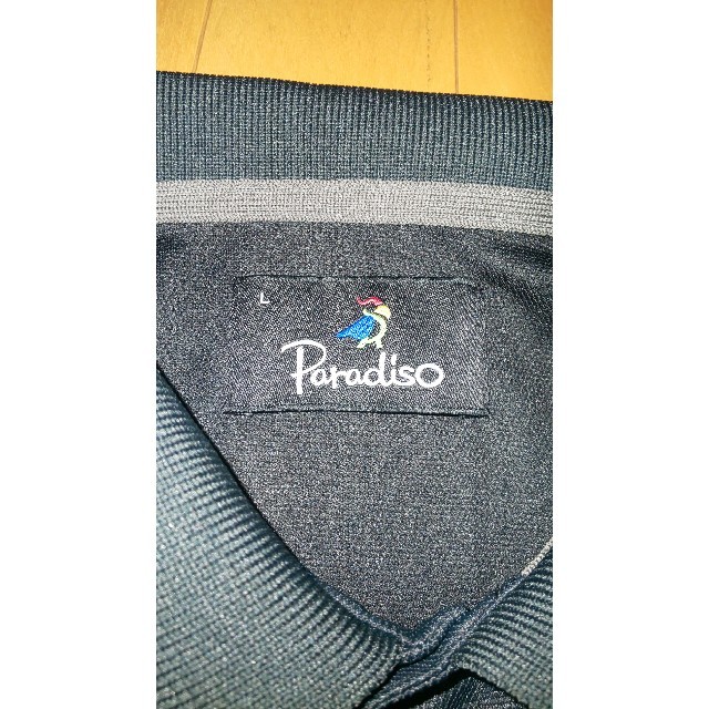 Paradiso(パラディーゾ)のParadisoシャツ 黒 メンズのトップス(ポロシャツ)の商品写真