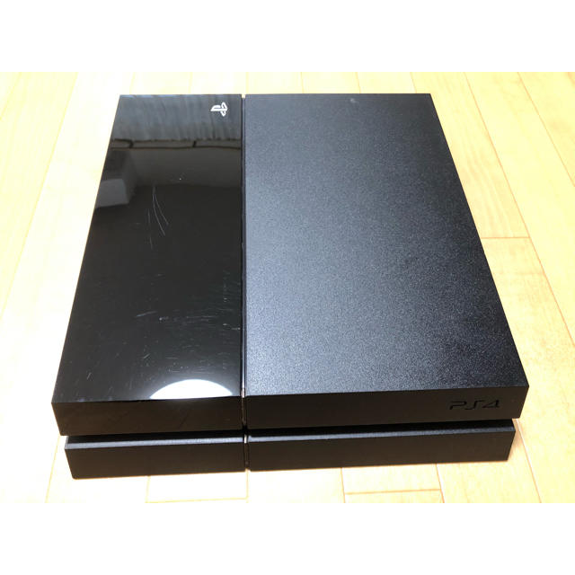 PlayStation4(プレイステーション4)のPlayStation4 CHU-1100A 500GB Jet Black エンタメ/ホビーのゲームソフト/ゲーム機本体(家庭用ゲーム機本体)の商品写真