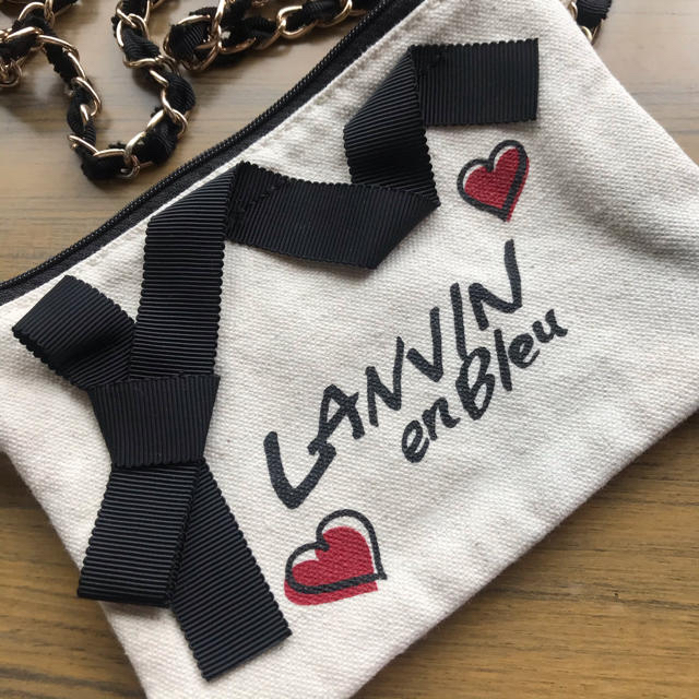 LANVIN en Bleu(ランバンオンブルー)のランバンオンブルー　ミニポシェット レディースのバッグ(ショルダーバッグ)の商品写真