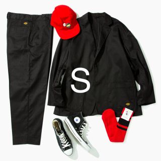 ビームス(BEAMS)のTRIPSTER×Dickies BLACK SUITS 野村訓市 S(セットアップ)