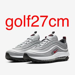 ナイキ(NIKE)の27cm NIKE airmax97 golf ナイキ エアマックス97 ゴルフ(シューズ)