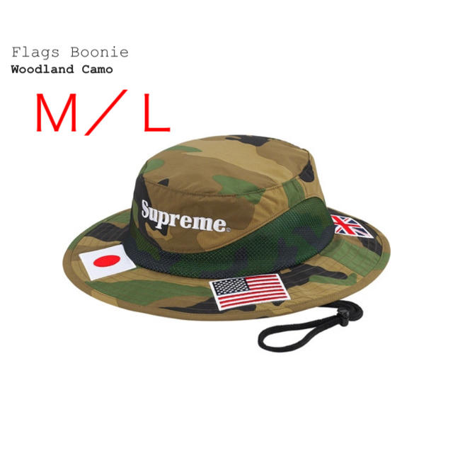 Ｍ／Ｌ　supreme  Flags Boonie バケハ　ハット帽子