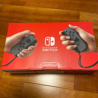 ニンテンドースイッチ(Nintendo Switch)の【新品 未開封】Nintendo Switch（任天堂スイッチ）本体 グレー(家庭用ゲーム機本体)