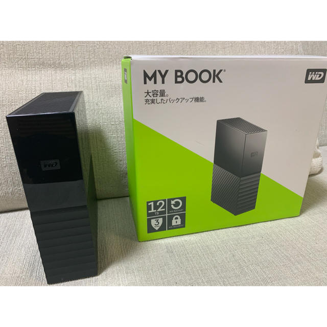 【美品】［WD Mybook］ 12TB 外付け HDD 動作確認済みPC/タブレット