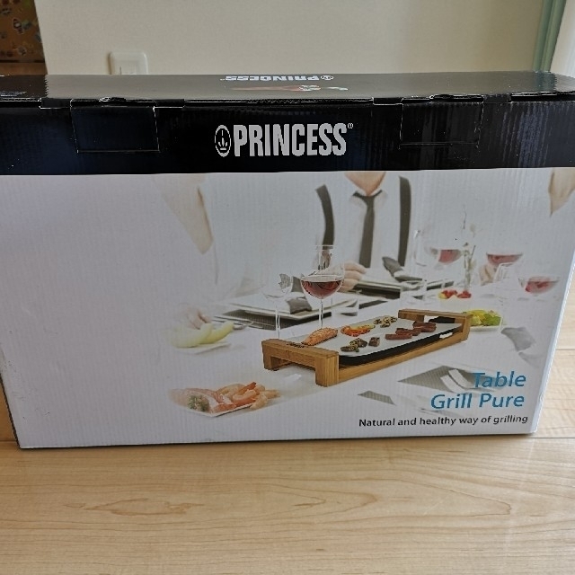 【新品・未使用】PRINCESS テーブルグリルピュア（ミニ）