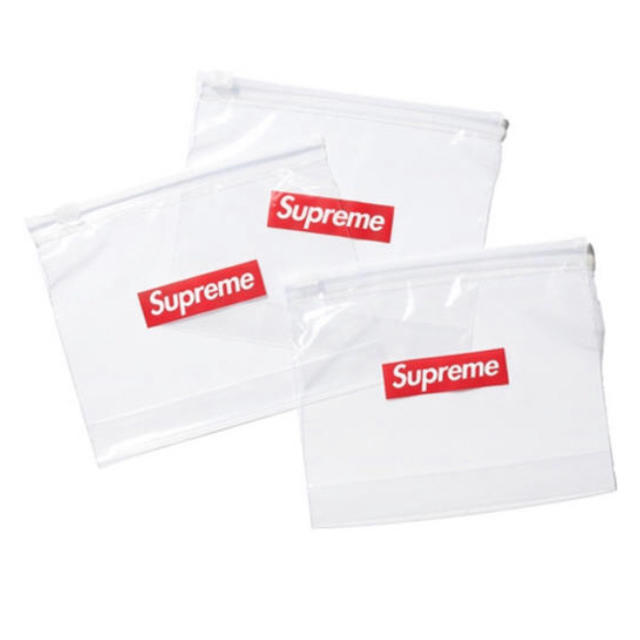 supreme ziploc 4つセット　ジップロック