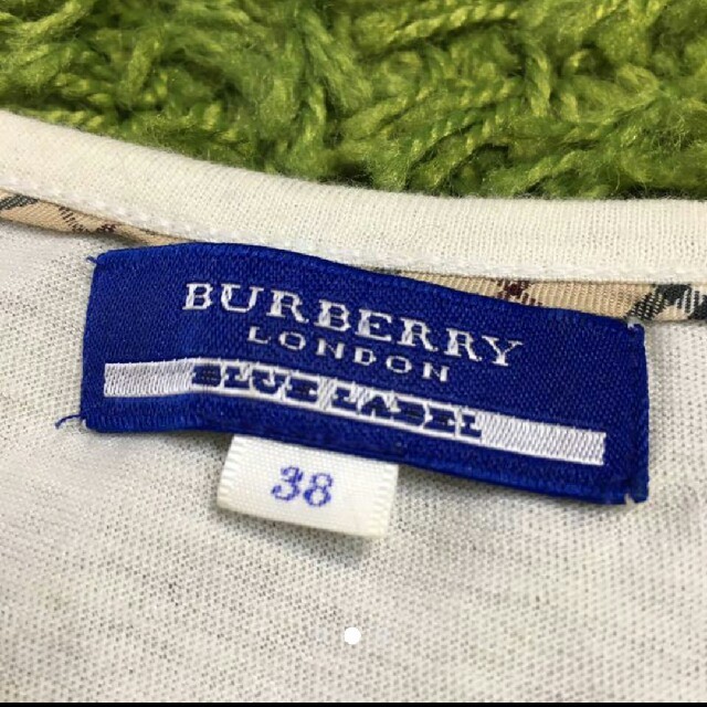 BURBERRY BLUE LABEL(バーバリーブルーレーベル)のburberryバーバリーブルーレーベル　レディトップス レディースのトップス(カットソー(半袖/袖なし))の商品写真