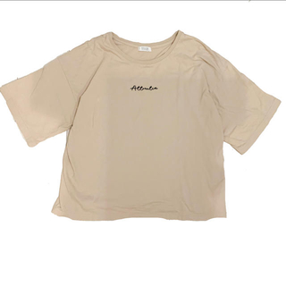 ローリーズファーム(LOWRYS FARM)のTシャツ ベージュ LOWRYSFARM(Tシャツ(半袖/袖なし))
