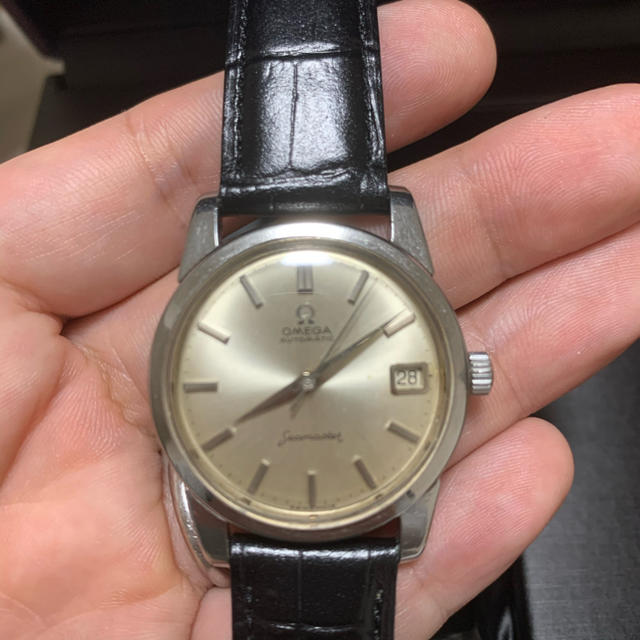 OMEGA(オメガ)のシロピコ様専用　オメガ　シーマスター　アンティーク　1962年製OH済美品 メンズの時計(腕時計(アナログ))の商品写真