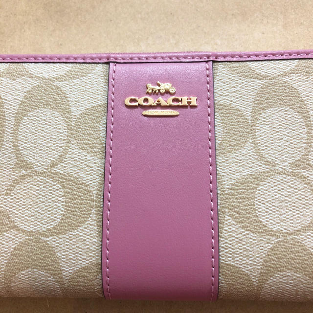 COACH - 【2020年春夏新作☆COACH】新品 長財布 レディース ローズ