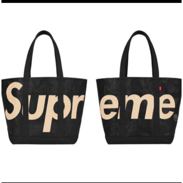 Supreme(シュプリーム)のSupreme Raffia Tote Black シュプリーム  トートバッグ メンズのバッグ(トートバッグ)の商品写真