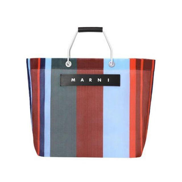 MARNI ❤️正規品　阪急購入　マルニフラワーカフェ♪ニットバッグ♪