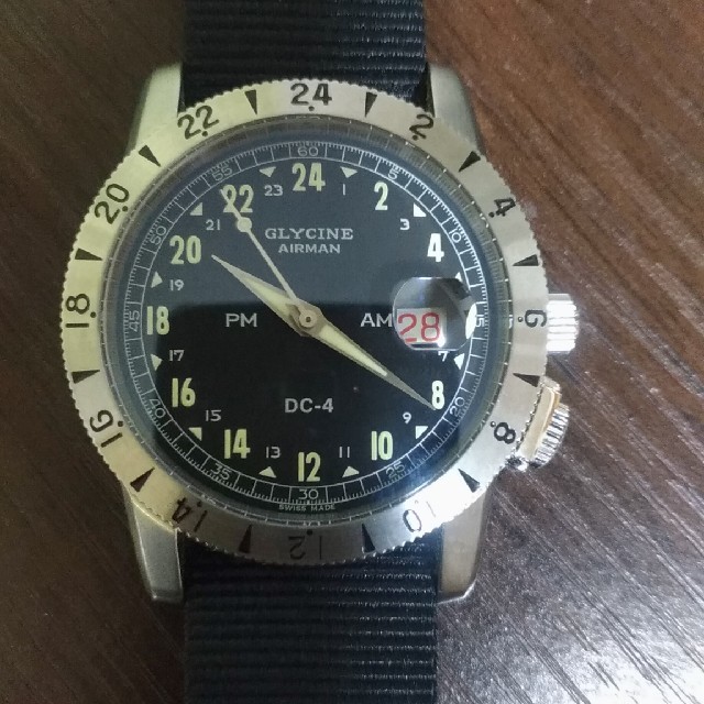 土日だけ値下げ！GLYCINE エアマン　DC-4 自動巻時計