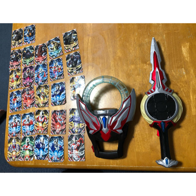 BANDAI(バンダイ)のウルトラマンオーブ　オーブリング　オーブカリバー エンタメ/ホビーのフィギュア(特撮)の商品写真