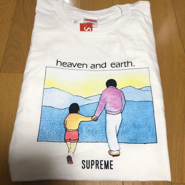 supreme heaven and earth tee 白Tシャツ/カットソー(半袖/袖なし)