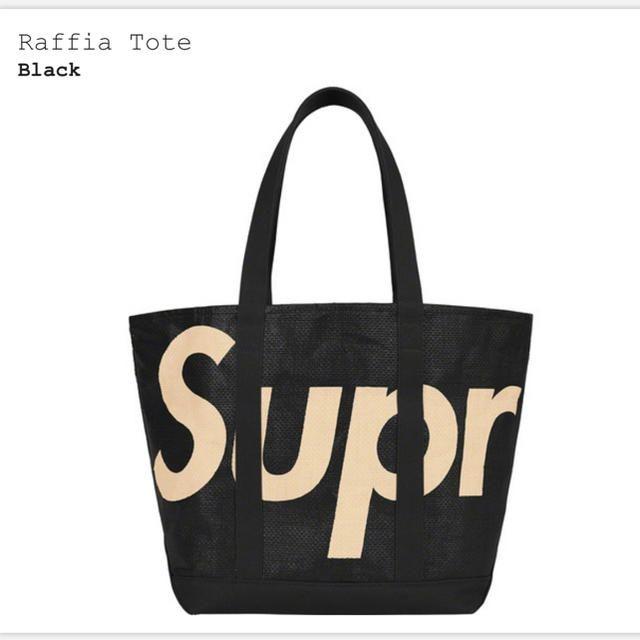 【60％OFF】 - Supreme 新作 Tote Raffia Supreme トートバッグ シュプリーム 新品 トートバッグ