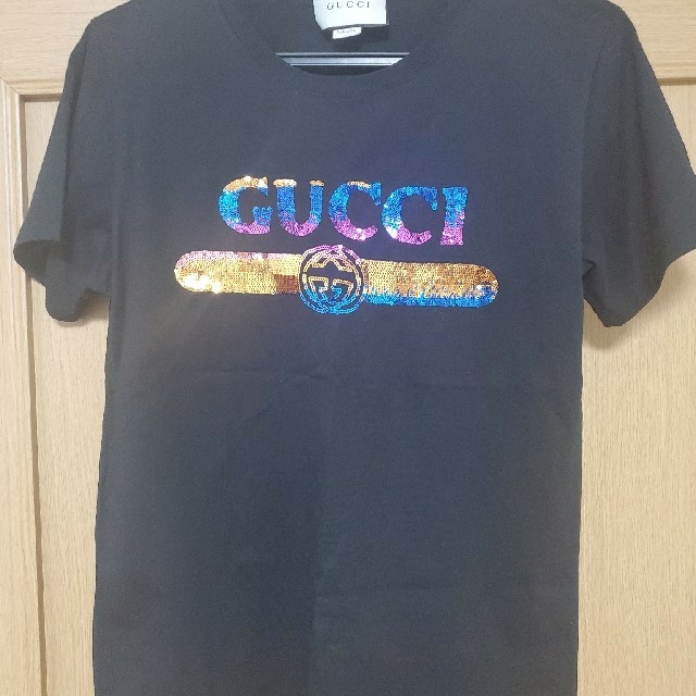 GUCCI ブレード Tシャツ スパンコール Sサイズ noonaesthetics.com