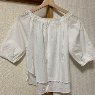 エムピーエス(MPS)のMPS オフショルダーブラウス　140(Tシャツ/カットソー)