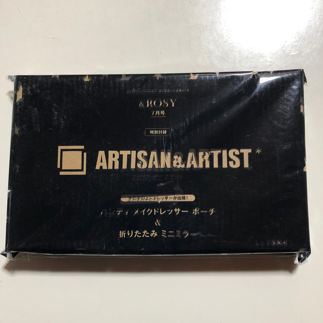 Artisan&Artist(アルティザンアンドアーティスト)の送料無料 &ROSY アンドロージー アルティザン・アンド・アーティスト付録 レディースのファッション小物(ポーチ)の商品写真