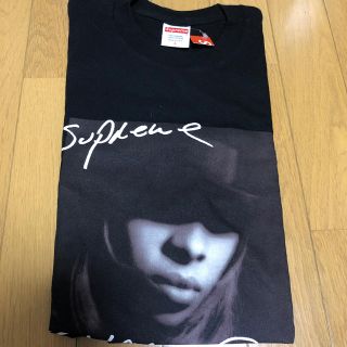 シュプリーム(Supreme)のれん様専用　Supreme Mary J. Blige Tee メアリー L 黒(Tシャツ/カットソー(半袖/袖なし))