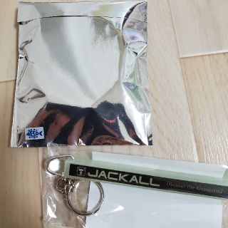 ジャッカル(JACKALL)の【釣りフェス限定】ジャッカル　キーホルダー&ラバーバンド(その他)