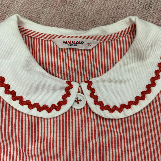 familiar(ファミリア)のファミリア ワンピース✴︎130 キッズ/ベビー/マタニティのキッズ服女の子用(90cm~)(ワンピース)の商品写真