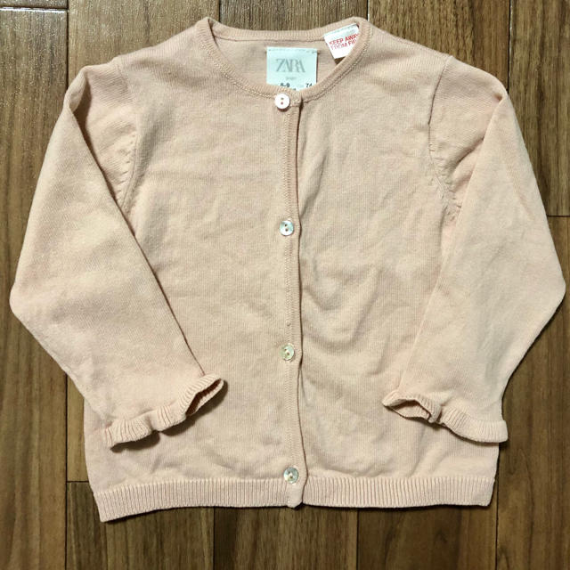 ZARA KIDS(ザラキッズ)のZARA   ベビー　カーディガン キッズ/ベビー/マタニティのベビー服(~85cm)(その他)の商品写真