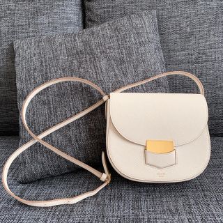 セリーヌ(celine)の【正規品】CELINE トロッター ホワイト(ショルダーバッグ)