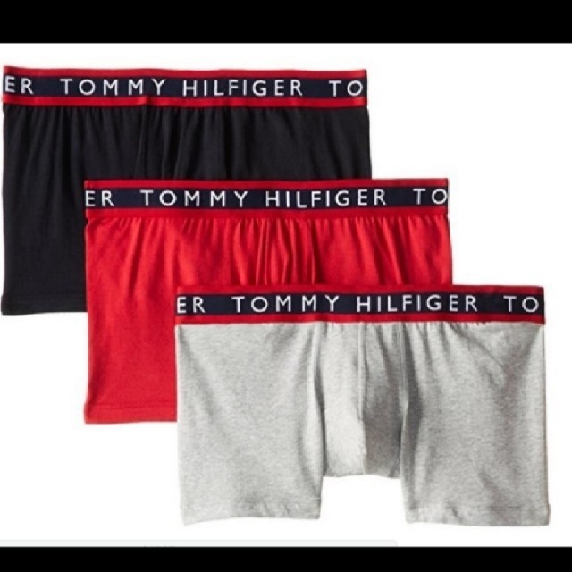 TOMMY HILFIGER(トミーヒルフィガー)の【新品未使用】TOMMY HILFIGER ボクサーブリーフ ３枚組 メンズのアンダーウェア(ボクサーパンツ)の商品写真