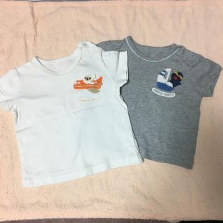 コムサイズム(COMME CA ISM)のコムサ　ベビーTシャツ　2枚セット(Ｔシャツ)