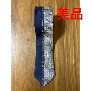 コムサメン(COMME CA MEN)の美品 ネクタイ【コムサ メン】 青 銀(ネクタイ)