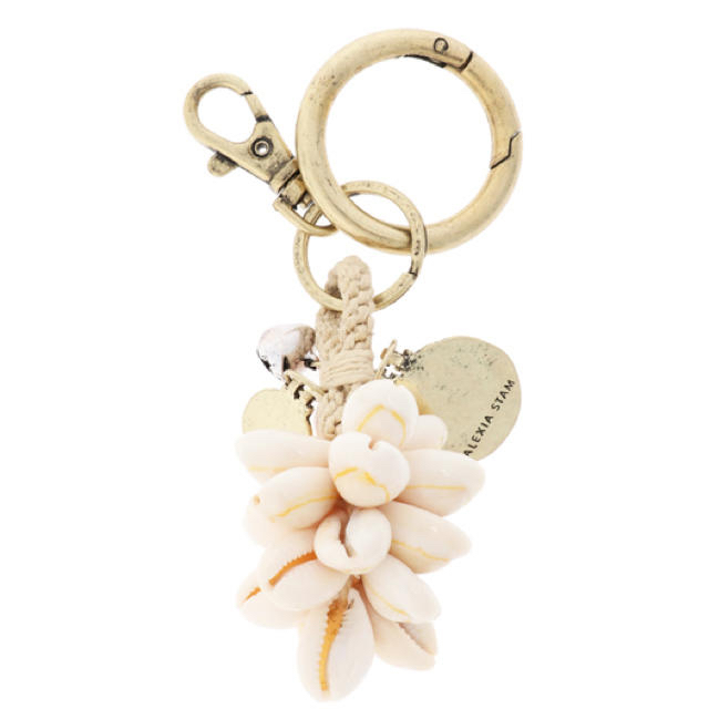 alexiastam  Shell Keychain