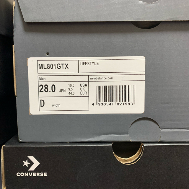 NEW BALANCE the Apartment ML801GTX 28cm NEW BALANCE the Apartment ML801GTX 28cm