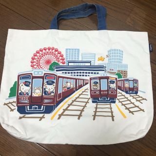 ファミリア(familiar)のファミリア　阪急電車コラボ　レッスンバック(レッスンバッグ)