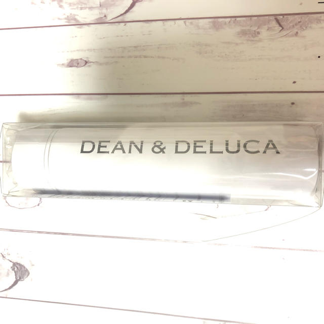 DEAN & DELUCA(ディーンアンドデルーカ)のDEAN ＆ DELUCA  GLOW  8月号 付録　ステンレスボトル  白 インテリア/住まい/日用品のキッチン/食器(食器)の商品写真