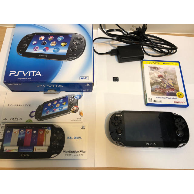 SONY PlayStationVITA 本体  PCH-1000 ZA01+α携帯用ゲーム機本体