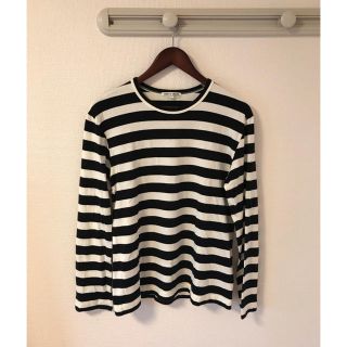 コムデギャルソン(COMME des GARCONS)のコムデギャルソン　ボーダーシャツ　長袖Tシャツ(Tシャツ(長袖/七分))