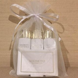 ミキモトコスメティックス(MIKIMOTO COSMETICS)の【新品】ミキモト☆アメニティーセット(サンプル/トライアルキット)