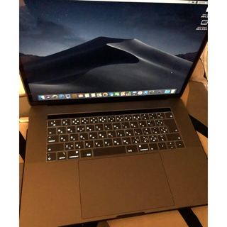マック(Mac (Apple))のMacBook Pro 2019 15inch スペースグレイ(ノートPC)