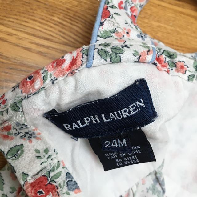 Ralph Lauren(ラルフローレン)のRalph Lauren ロンパース　女の子 キッズ/ベビー/マタニティのベビー服(~85cm)(ロンパース)の商品写真