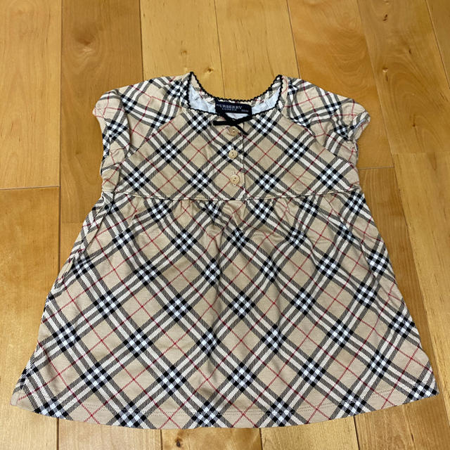 BURBERRY(バーバリー)のバーバリー　チュニック80 キッズ/ベビー/マタニティのベビー服(~85cm)(ワンピース)の商品写真