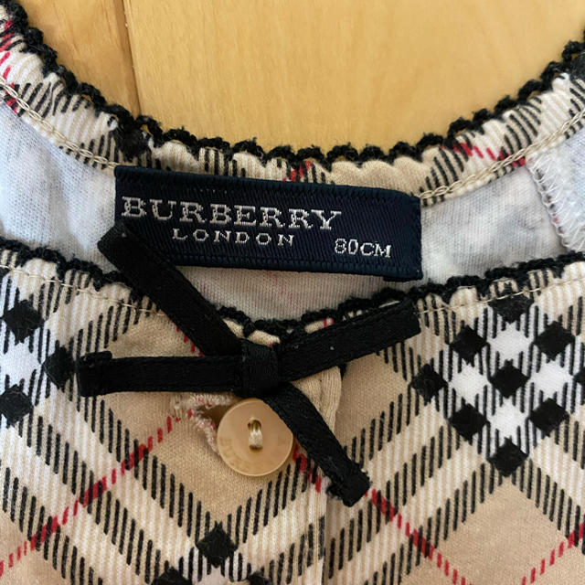 BURBERRY(バーバリー)のバーバリー　チュニック80 キッズ/ベビー/マタニティのベビー服(~85cm)(ワンピース)の商品写真