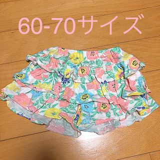 ニシマツヤ(西松屋)の花柄キュロットスカート(パンツ/スパッツ)