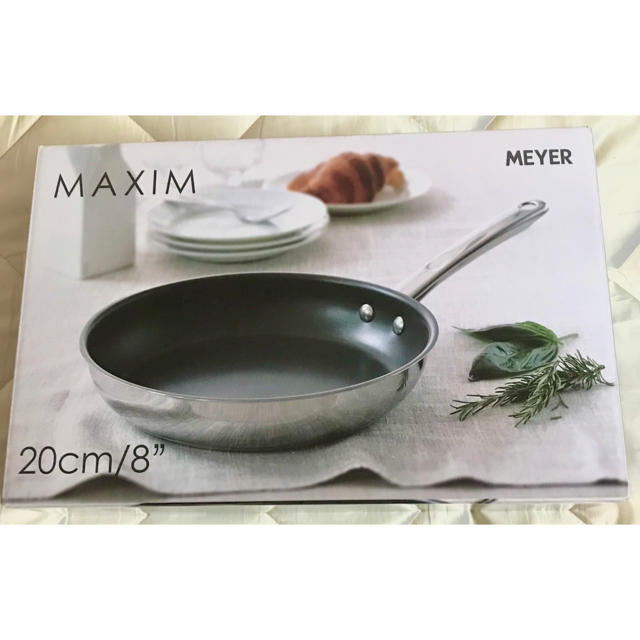 MEYER(マイヤー)の値下げ★ マイヤーフライパン  20cm  マキシムSS   インテリア/住まい/日用品のキッチン/食器(鍋/フライパン)の商品写真