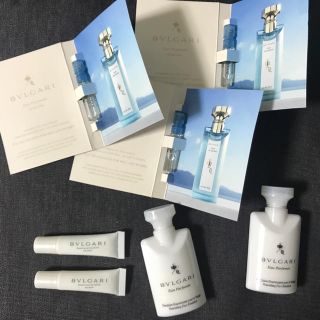 ブルガリ(BVLGARI)のブルガリ　アリタリア航空　アメニティ　香水(旅行用品)