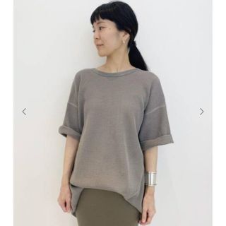 アパルトモンドゥーズィエムクラス(L'Appartement DEUXIEME CLASSE)の【AMERICANA/アメリカーナ】S/S Thermal プルオーバー(カットソー(半袖/袖なし))