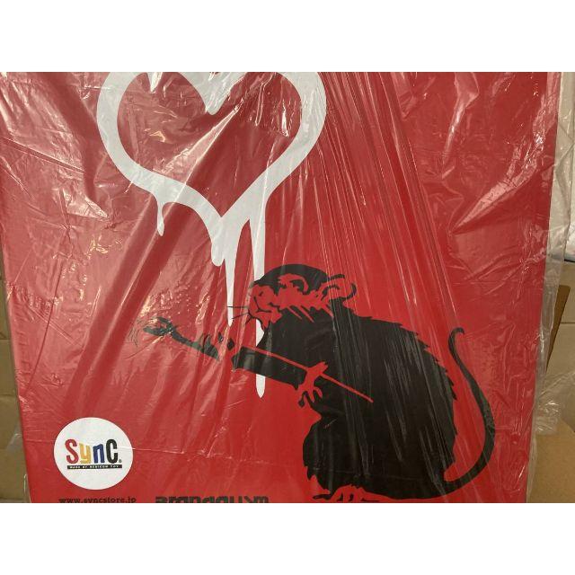 LOVE RAT RED Ver. BANKSY ラブ ラット バンクシー 上質 24990円 www