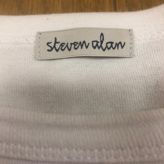 steven alan(スティーブンアラン)のsteaven alan ロンT カットソー 白 ビューティー&ユース　 メンズのトップス(Tシャツ/カットソー(七分/長袖))の商品写真